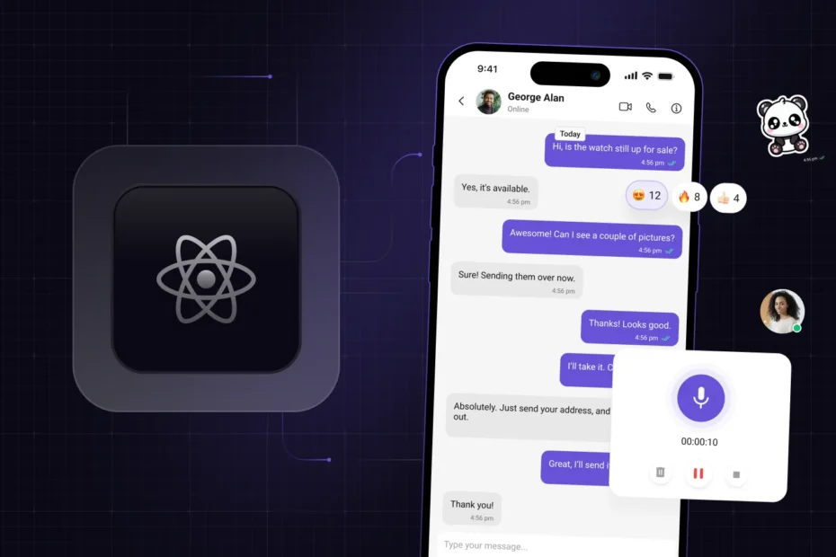 react chat app from cometchat