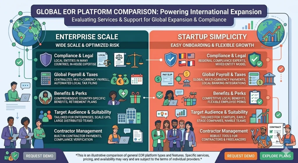 Deel vs Oyster EOR services comparison