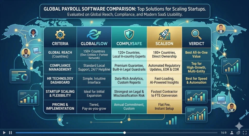 Deel vs Oyster global payroll comparison