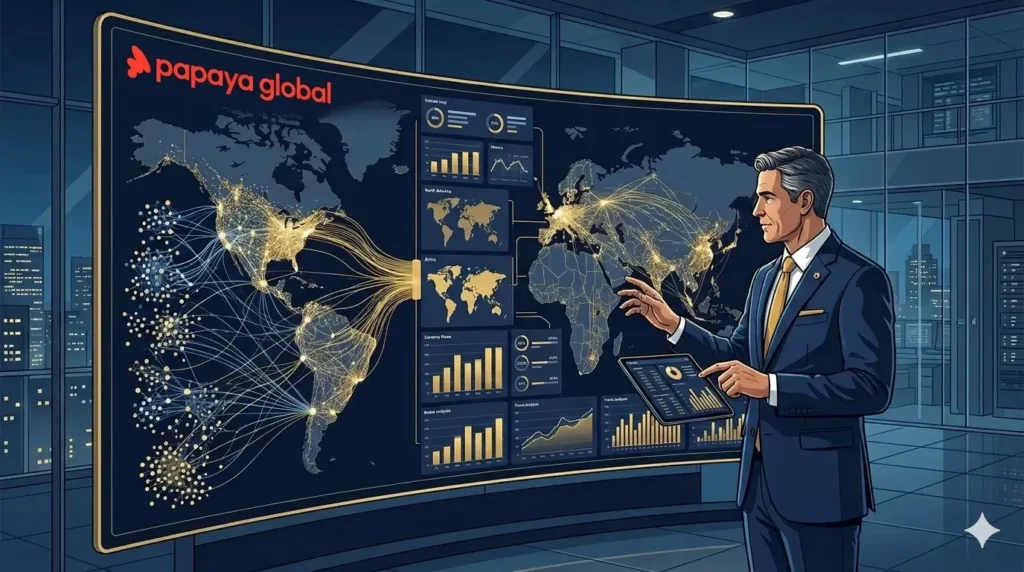 Papaya Global platform for enterprise payroll management workforce visibility and global compliance